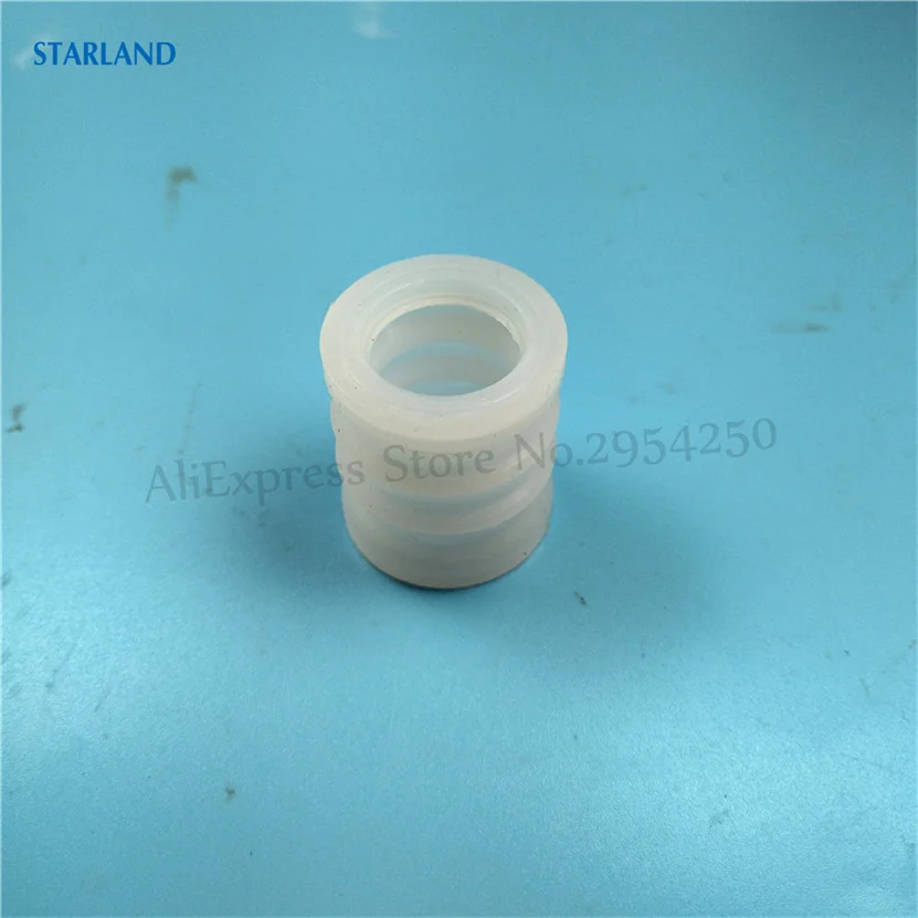 White Silicone Seal Tube Of Soft Ice Cream Machines Elastic Ring 1Pcs Spare Part Accessoriy Replacement Fitting