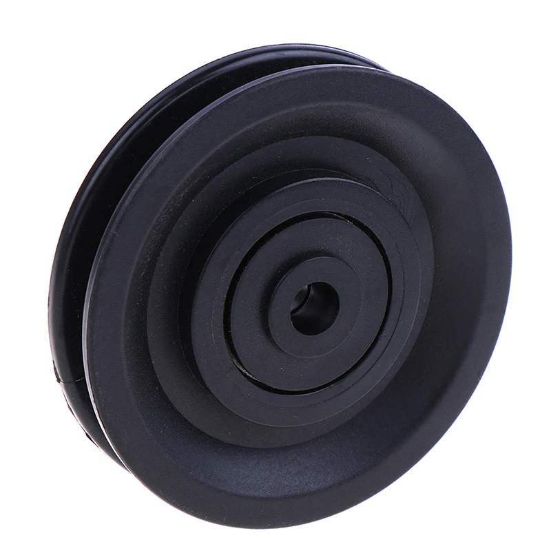 90mm Wearproof Nylon Bearing Pulley Wheel Cable Gym Universal Fitness Equipment Part High Quality Bearing Pulley