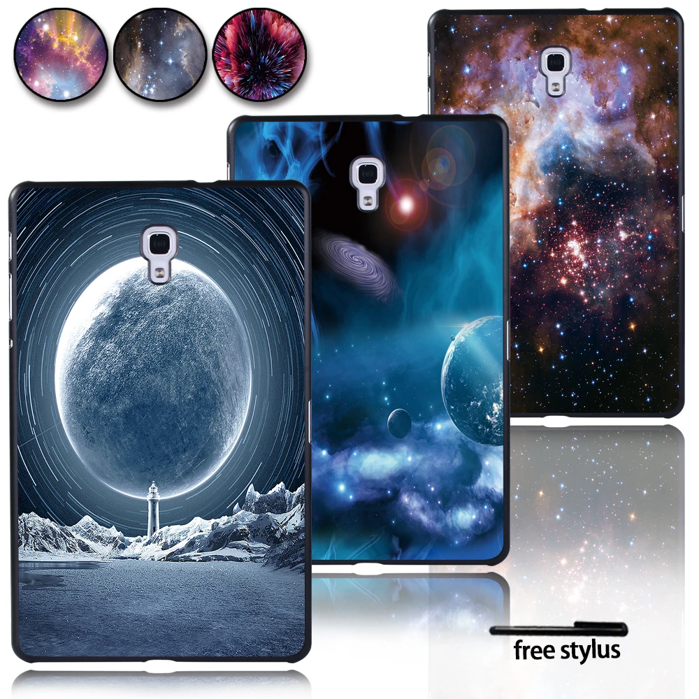 Tablet Cover for Samsung Galaxy Tab A T590 T595 Case 2018 Thin Shockproof Starry Sky Back Cover for Samsung 7.0 Inch