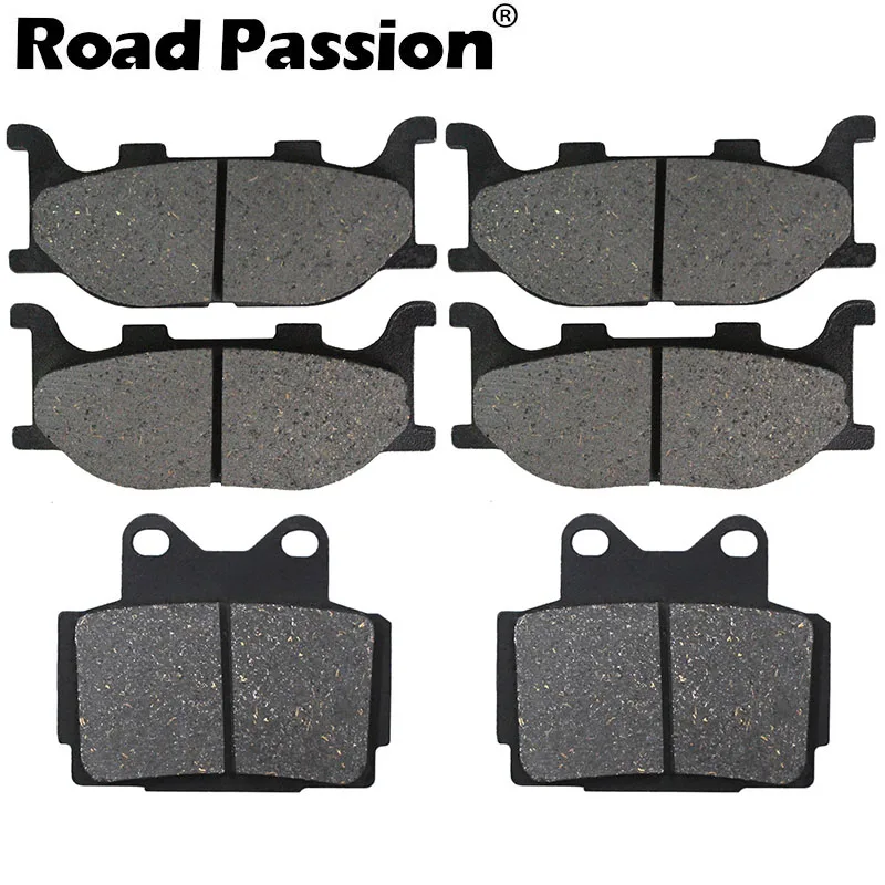 Motorcycle Front and Rear Brake Pads for YAMAHA XJ 600 XJ600 XJ600S Diversion 1998-2003 XJ600N 1998-2003