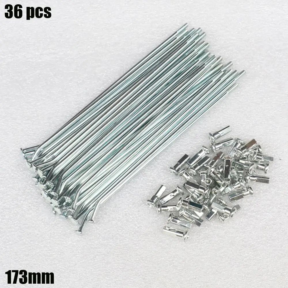 36 pcs 153-187mm 8G spokes 3.5mm width spokes bend For electric bicycle bike motorcycle radios for motorcycle and child bike