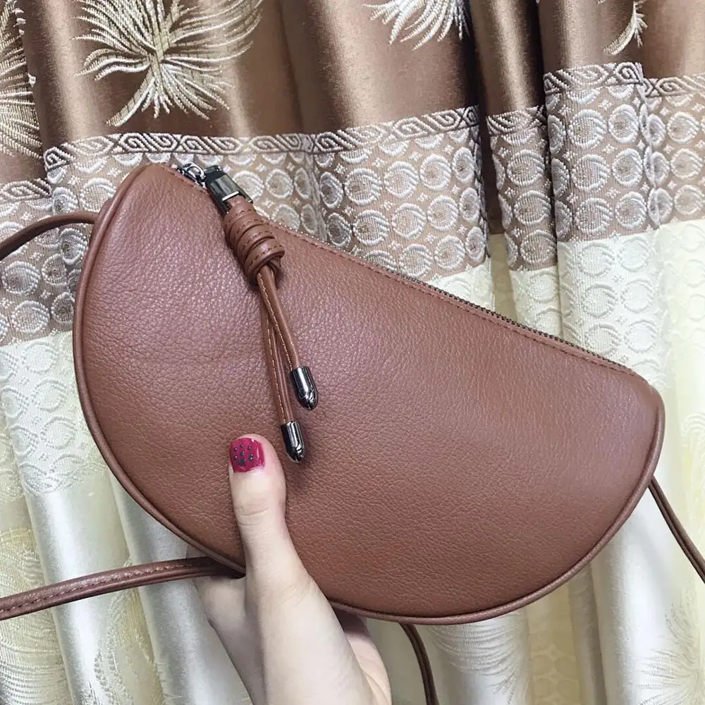 

Genuine Leather Shoulder Bag Women's Luxury Handbags Designer Fashion Crossbody bags for women Messenger Bag Female Purse Totes