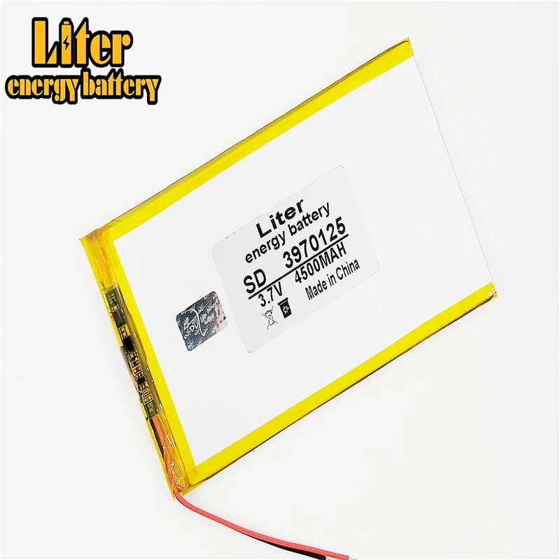 3.7V,4500mAH,[3970125] [4070125]Polymer lithium ion / Li-ion battery for TOY,POWER BANK,GPS,mp3,mp4,cell phone,speaker