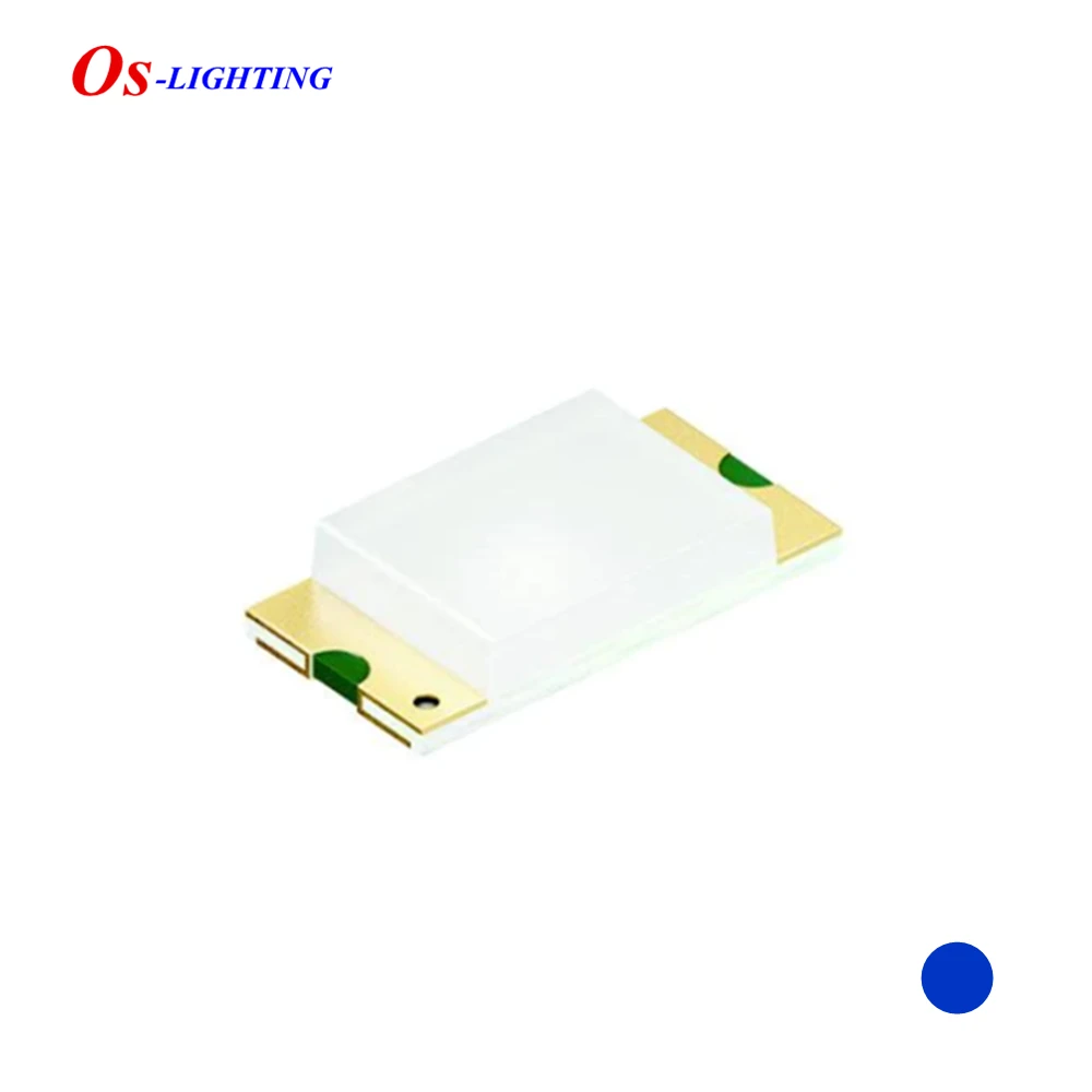 50PCS LB Q39E 0603 BLUE CHIP LED 470NM 5mA 2.85V 42mcd 1608 SMD LED  (LB Q39E-N1P1-35-1）