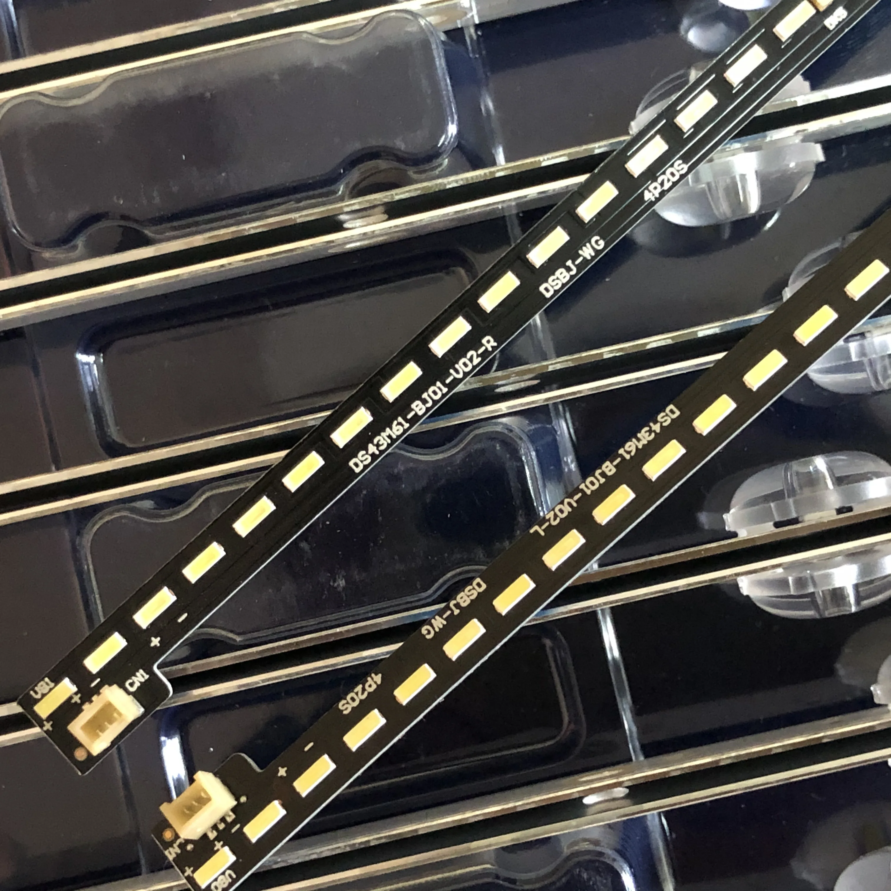 475MM 2 Buah/Kit LED Strip 80 Lampu DS43M61-BJ01-V01-L/R L430GS