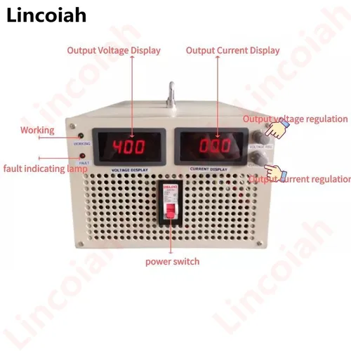 Imagen 2 del producto Fuente de alimentación conmutada de 3000W/4000W salida 24V 36V 48V 60V 150V 300V 400V 600V 800V 1000V voltaje de corriente ajustable AC-DC SMPS