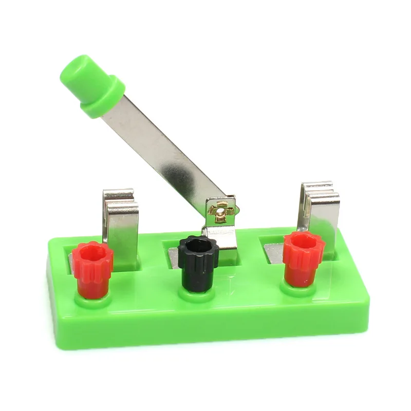 Physic Single Pole Double Throw Toggle Knife Switch Physical Electricity Laboratory Science Experiment Test  School Equipment