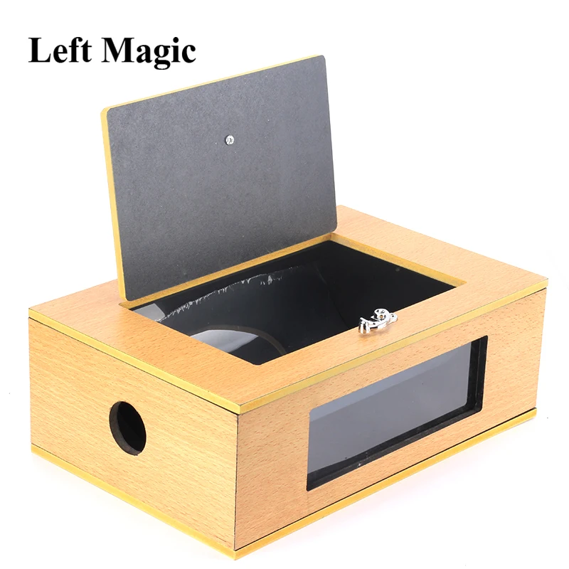 See Thru Tip-Over Box (Wooden) Dove box - Magic Trick,stage magic,close up,comedy,dove magic Accessories  81313