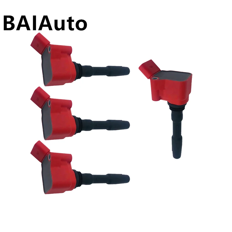 1/4PCS EA888 1.8T/2.0TSI Engine Ignition Coil For Audi A1 A3 S3 Q3 TT For VW Golf Passat B8 Seat Skoda  06H 905 110H 06H905110H