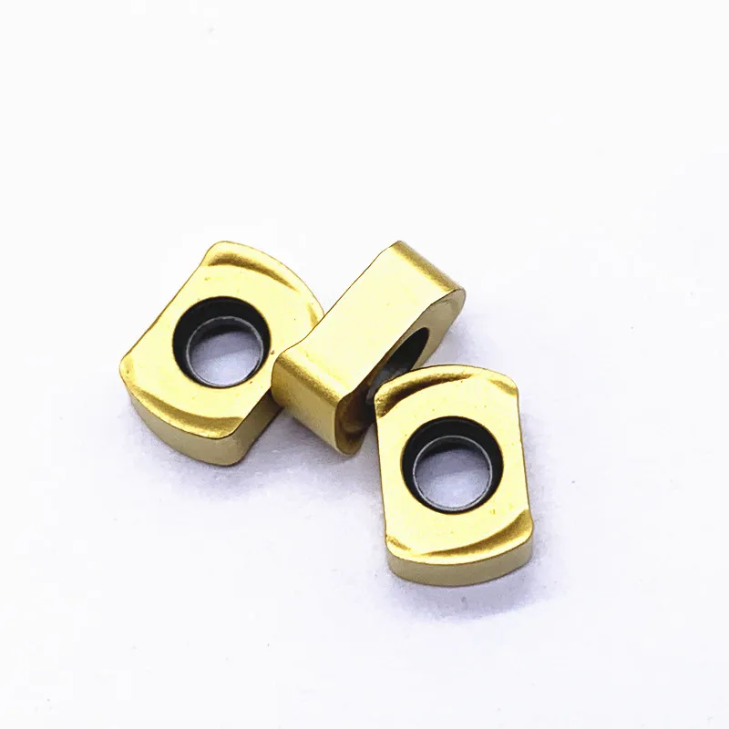 10PCS คาร์ไบด์แทรก BLMP 0603R M TT9080คุณภาพสูงมิลลิ่งเครื่อง Double-Sided Fast Feed BLMP0603R เครื่องกลึง CNC เครื่องมือ0603