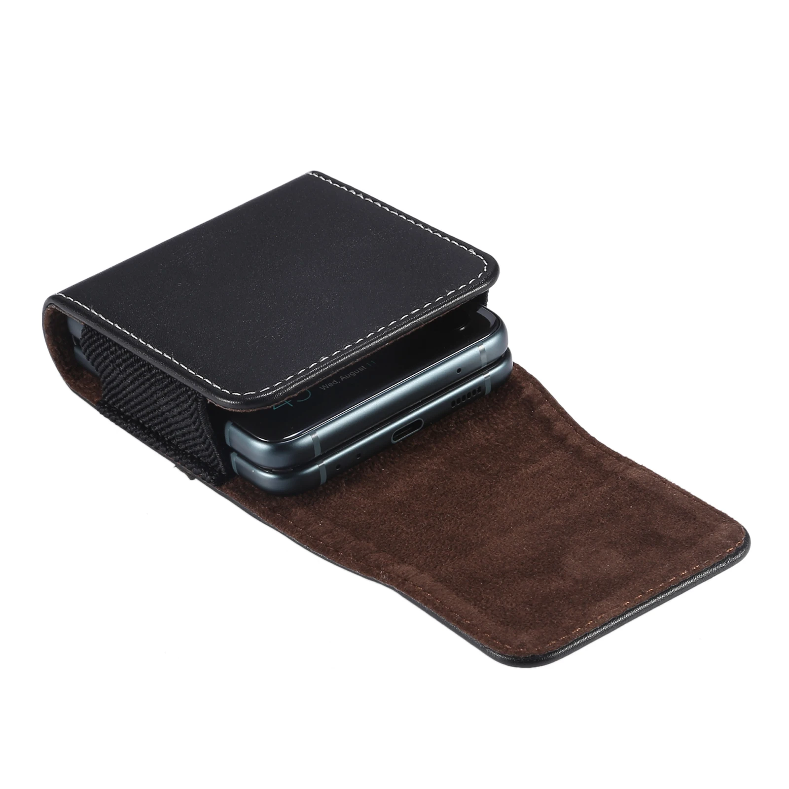 Fashion Belt Clip Leather Flip Case For Motorola Razr 40 50 Ultra Razr 2 3 4 2023 2022 2020 2019 Plus Folding Cover