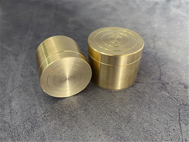 Fun Double Brass Box Magic Tricks Coin/Ring Into Metal Box Gimmick Close up Magic Props Illusios Street Magic Magician