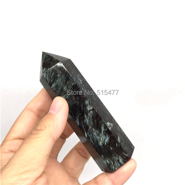 Natural astrophyllite Obelisk Crystal Wand Point Healing