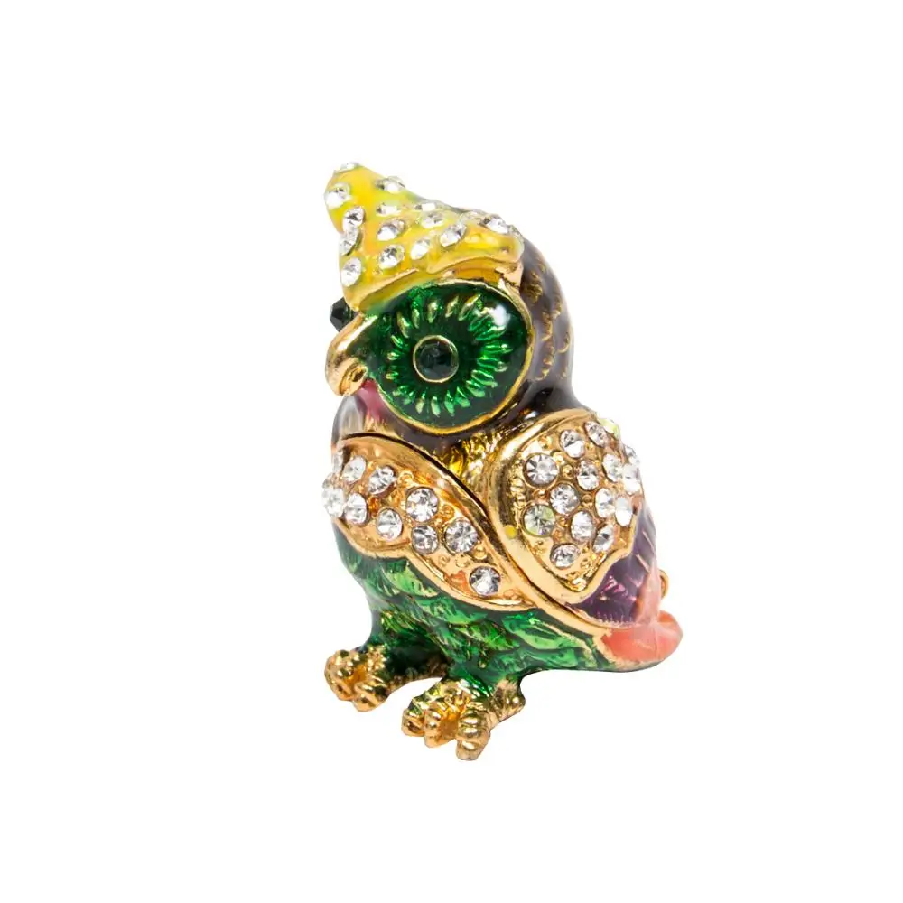 QIFU New Arrive Small Owl Figurine Souvenir Gift for Home Decor
