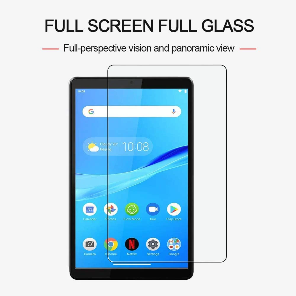 9H Tempered Glass for Lenovo TAB M8 TB-8705F/8505X 8.0 Water-proof Protective Glass Film Explosion-proof Tempered Glass Screen