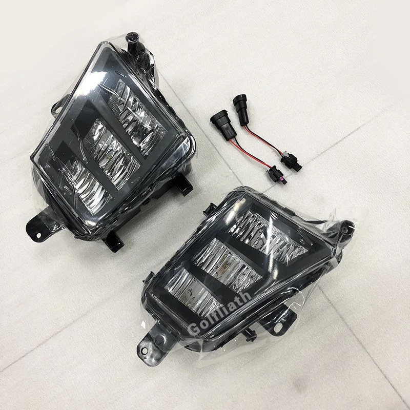 LED Car Styling DRL Fog Light Front Bumper Lamp For VW Golf 7.5 MK7.5 GTI 2018-2019 Auto Lighting System