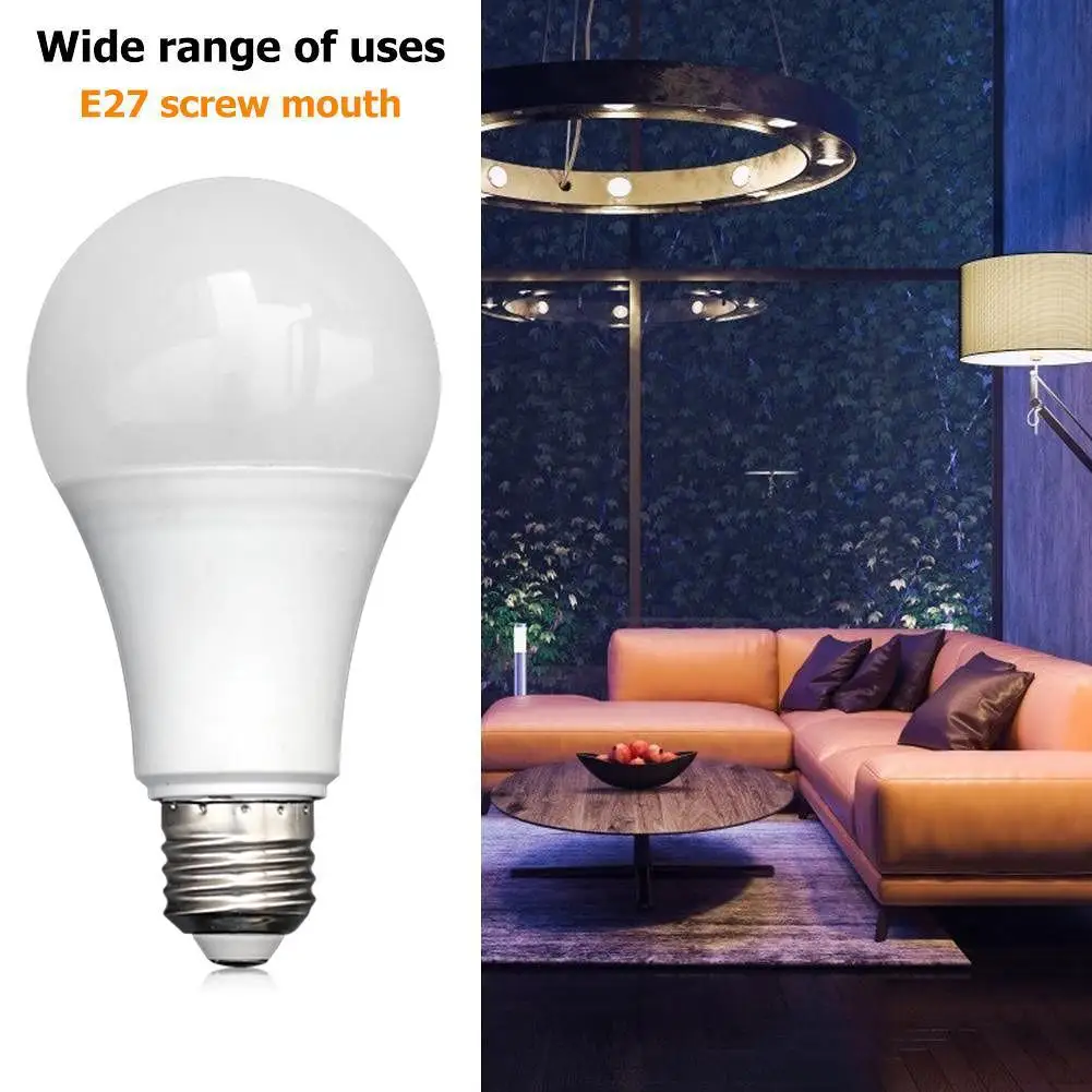 5/7/9/12W E27 LED Radar Bóng SMD5730 180-240V Cảm Biến Chuyển Động cảm Biến Thông Minh Bóng Đèn Ánh Sáng Trắng Tự Động Tắt/Ngày Cho Gia Đình