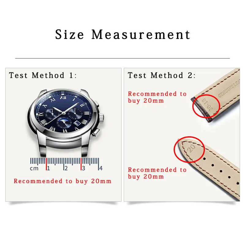 UTHAI Z10 Watch Band Woman Genuine Leather Straps 12-22mm  Accessories High Quality Lizard Pattern Watchbands