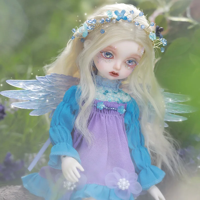 Lana BJD 인형 1/6 아트 장난감, 소녀 롤 할로윈 해골 머리핀 혼 판타지 풀세트 피규어 UT 바디 라티 에이미라이