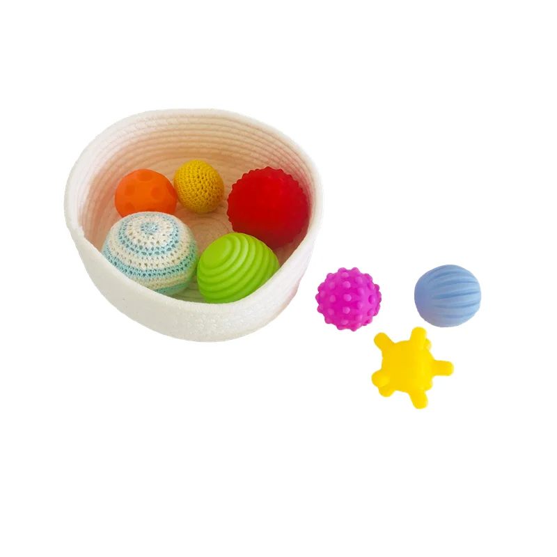 Montessori Sensory Toys Different Textured Balls for Newborn Tactile Sense Early Experience Gift for 3~10Month Baby Girls Boys