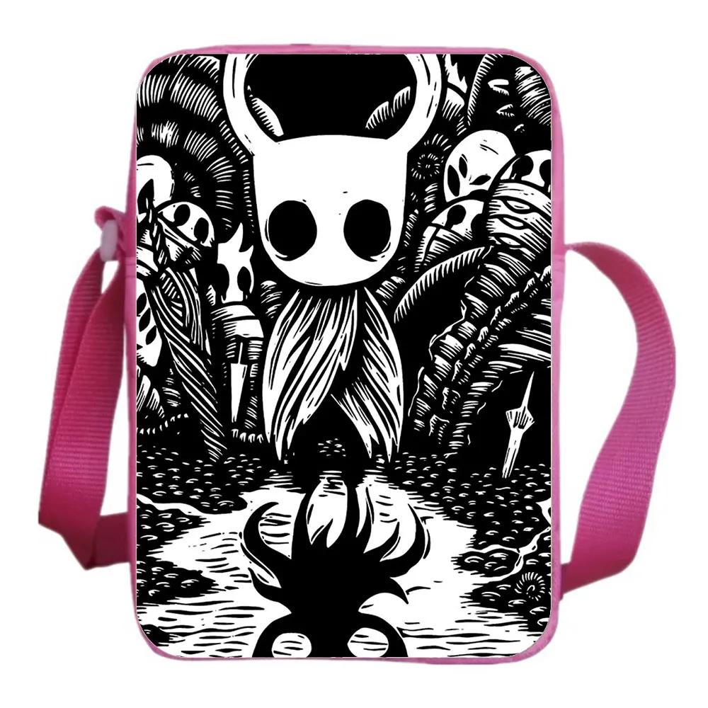 

Game Hollow Knight Backpack Casual Mini Crossbody Bag Light Messenger Phone Bag Boy Girl Shoulder Bag Diagonal Small Backpack