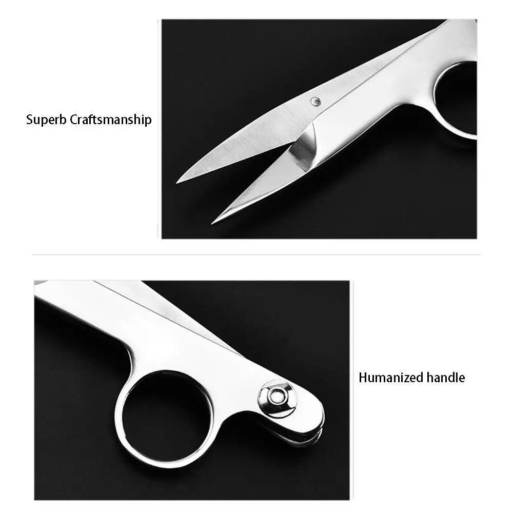 Profession Stainless Steel Thread Scissors Embroidery Scissors Sewing Scissors for Fabric Yarn Shears tools for sewing shears