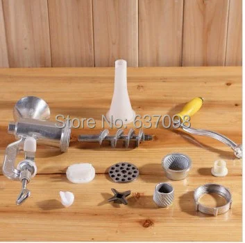 qianye manual meat grinder hand meat chopper / sausage /mincer / ground pepper Noodles maker multifunctional mixer 5hao mixer