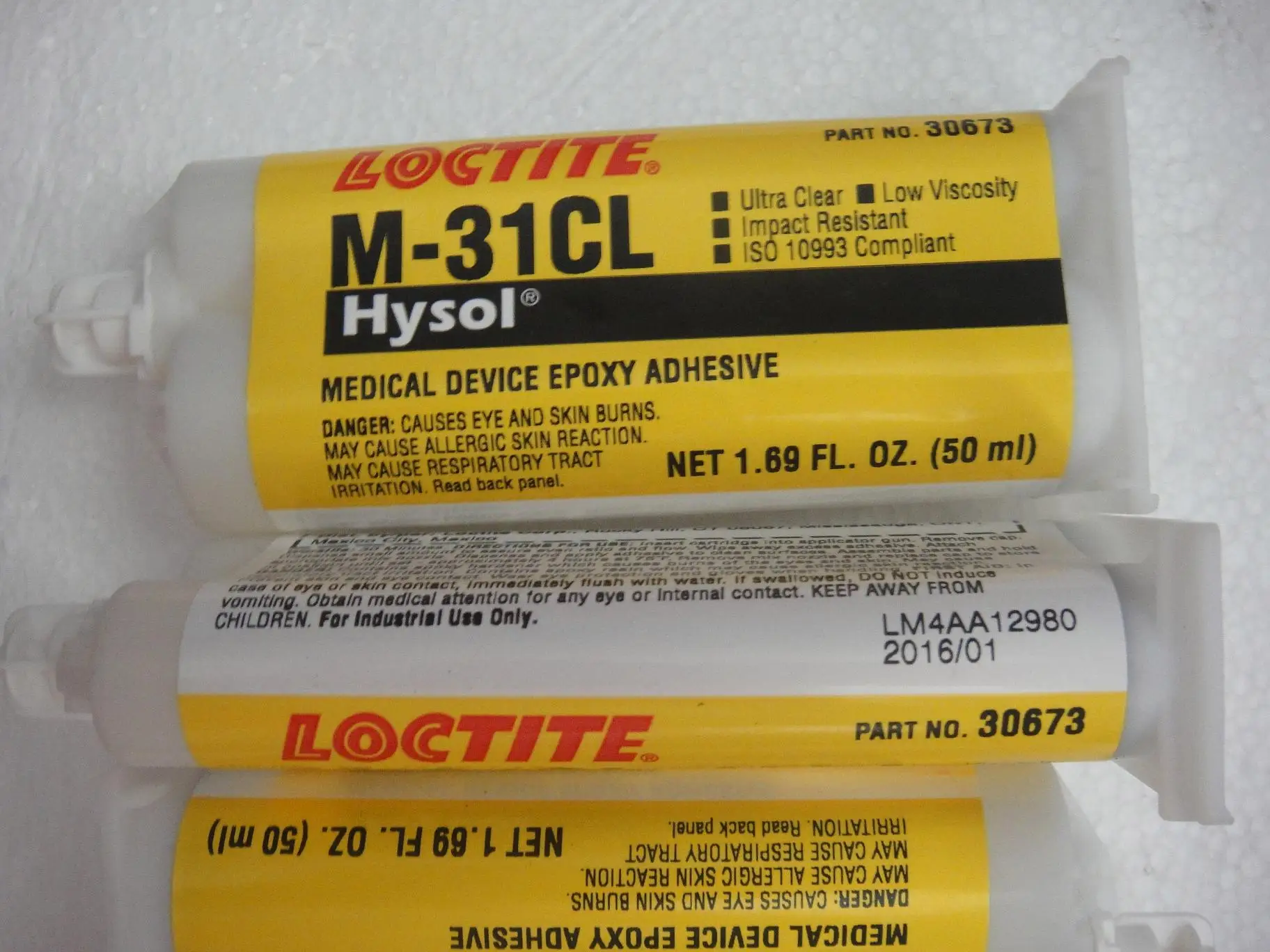 LOCTITE Loctite M-31CL glue epoxy AB glue, medical medical grade AB glue