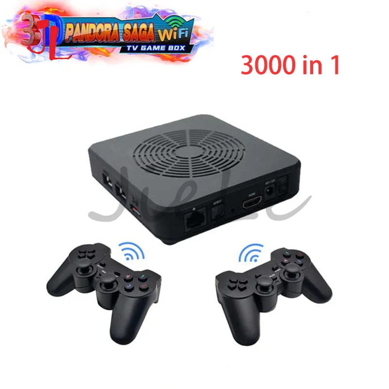 

3D Pandora SAGA Wifi TV Game Box 3000 IN 1 Multi Games Arcade Console PS3/PS2/PSP/WSC/SFC/PCE/N64/DS/MD/MAME/GBC/GBA/FBA/FC