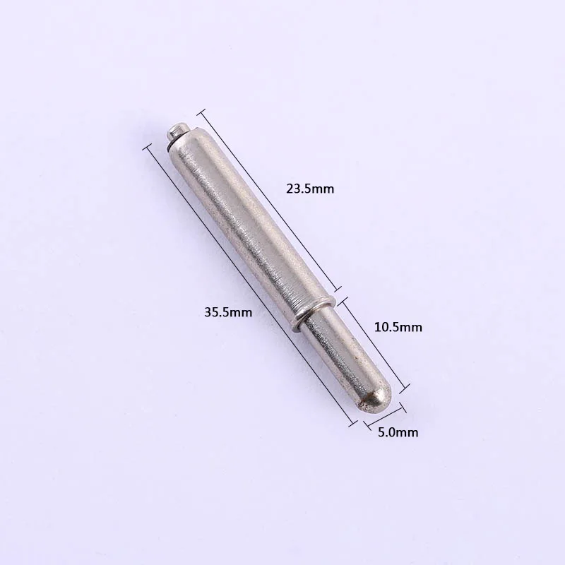 Hot Sale GP-2D Nickel Plated Round Head Positioning Needle Spring Elastic Test Probe 50Pcs Probe Cylinder Spring Pin 2018