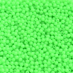 Perles pour la pêche en mer, lot de 500 pièces, forme lumineuse, leurre léger et souple, rond et flottant, accessoires de qualité supérieure, 3mm-12mm