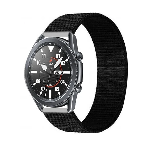 Sport Loop Woven Wrist Strap For Xiaomi Huami Amazfit GTS 2 GTR 42mm Breathable Adjustable Watch Band For Amazfit Bip lite Pop