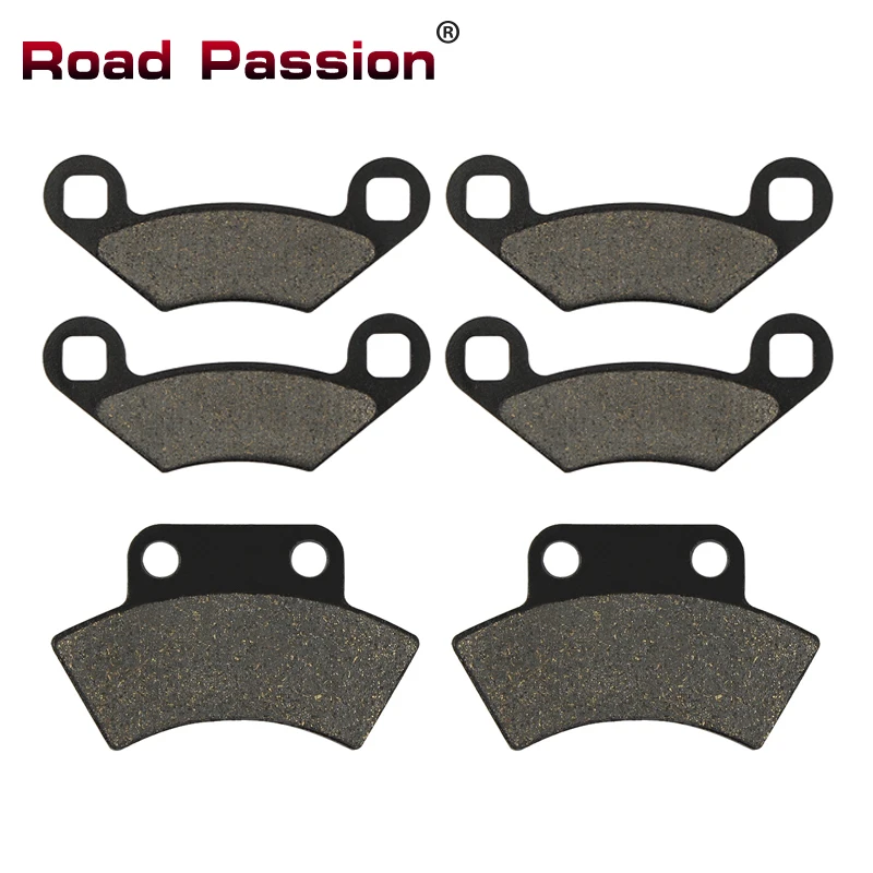 

Road Passion Motorcycle Front and Rear Brake Pads for POLARIS 250 300 Trail Boss 350 1991-1993 Big Boss 400 Xpress Sportsman 350