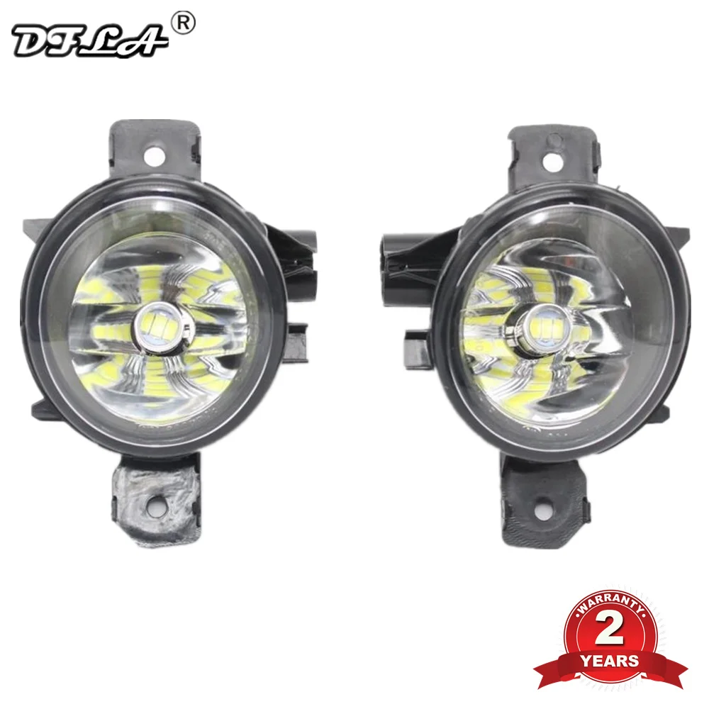 2Pcs For BMW 1 Series E82 E87 E88 X3 E83 X5 E70 Car-Styling Front LED Fog Light Fog Lamp