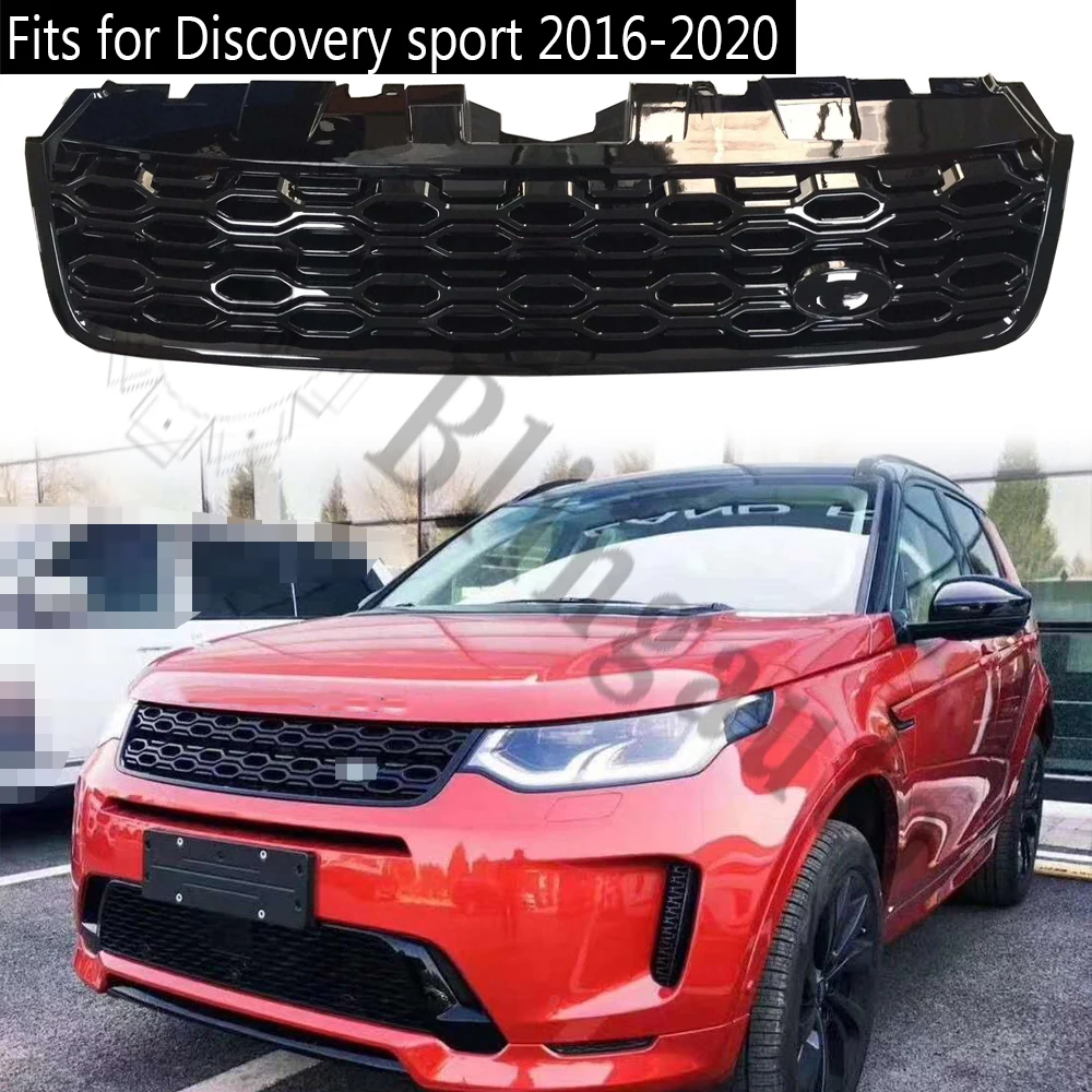 Front grille side vent fits for L and Rover Discovery sport 2016-2024 front radiator side grille gloosy black