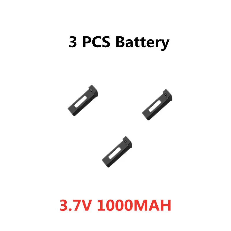 S62 Pro Drone Battery 3.7V 1000Mah / Propeller Maple Leaf  For S62 Drone Spare Parts Battery