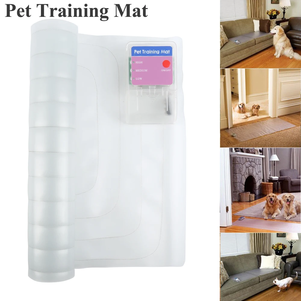 DUOMASUMI Indoor Pet Training Mat Electronic Shock Mat Keep AwayPuppy Training Mats Dog Cats Soft Safe Mats Mats Safety Isolate