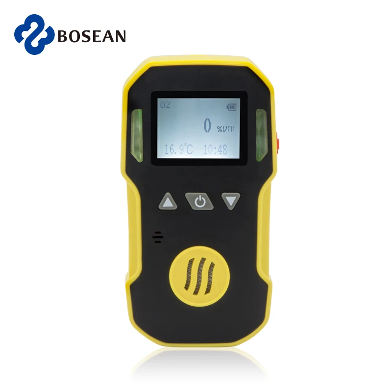 Detector de Oxigênio Portátil Medidor de o2 e Água em Borracha Poeira e à Prova de Explosão Recarregável Usb 030 Vol Vol