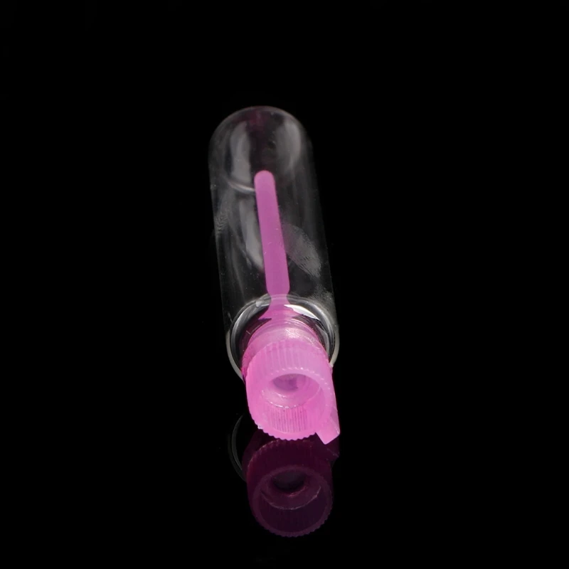 100Pcs/Lot Mini 1ml 2ml Cosmetic Perfume Essential Oil Sample Glass Bottle Containers