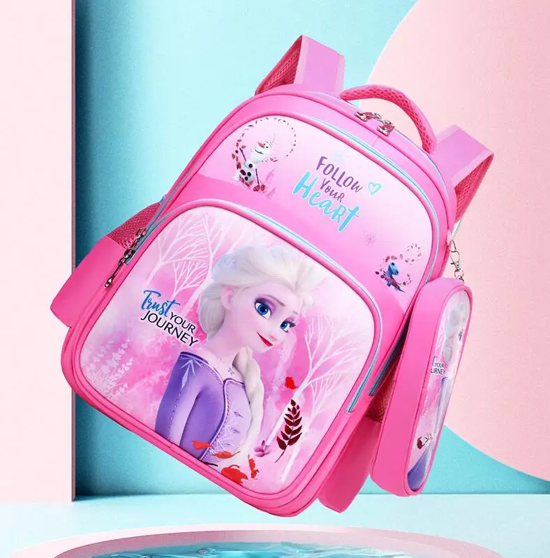 Kids Frozen School Bags Children Backpacks for Girls Waterproof Backpack Primary Schoolbag Mochila Bookbag