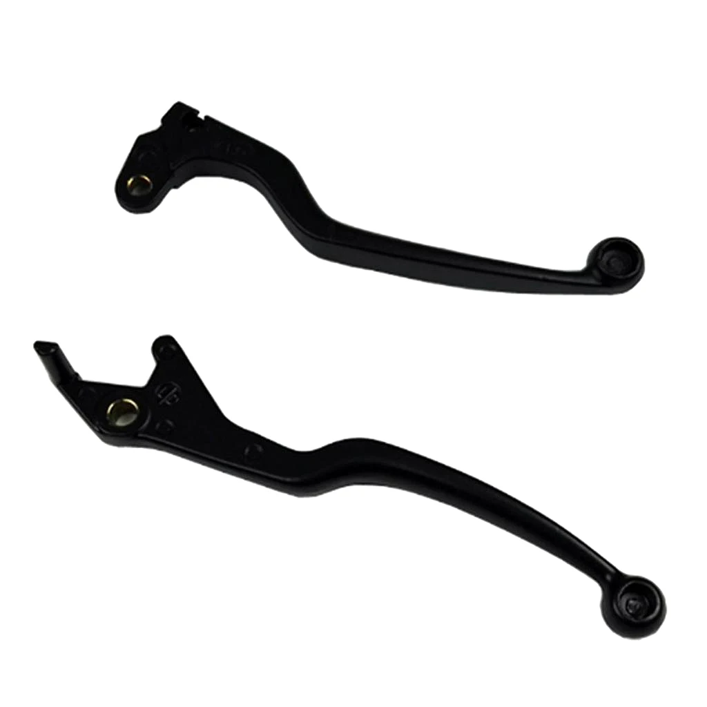 2Pcs Front Handlebar Brake + Clutch Lever For Suzuki GN GS 125