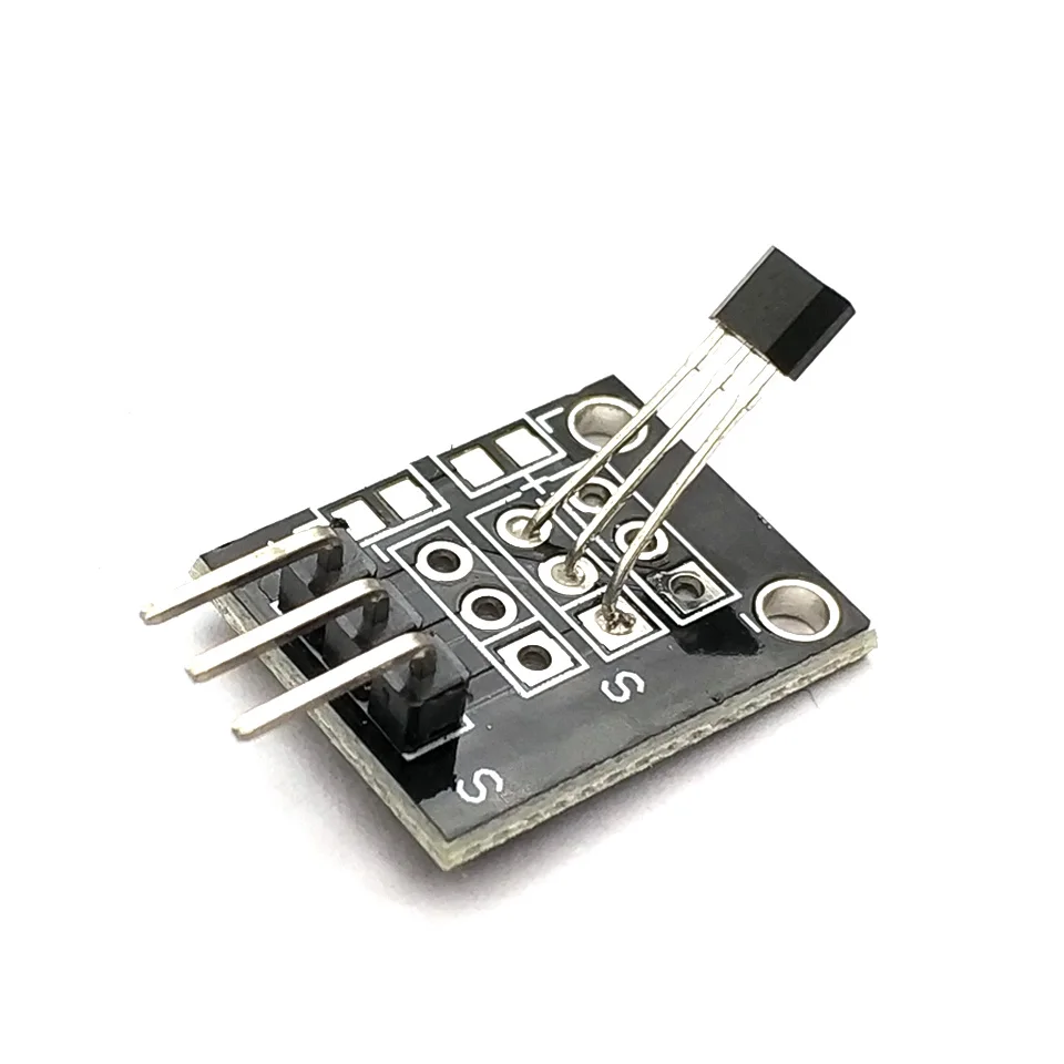 Hall Effect Sensor KY-035แบบอะนาล็อกแม่เหล็ก Hall เซนเซอร์โมดูลสวิทช์ Class สำหรับ Uno AVR PIC Smart Electronics DIY KY035