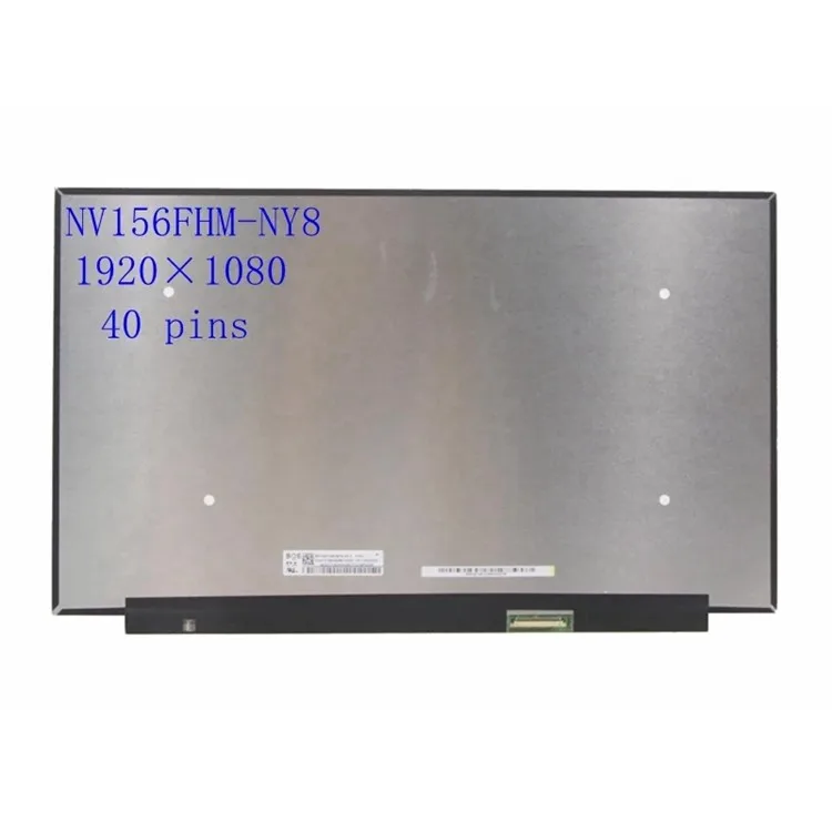 Original For BOE NV156FHM-NY8 165HZ 100% sRG FHD 1920X1080 Matte LED Matrix for Laptop 15.6'Panel Monitor LCD Screen Replacement