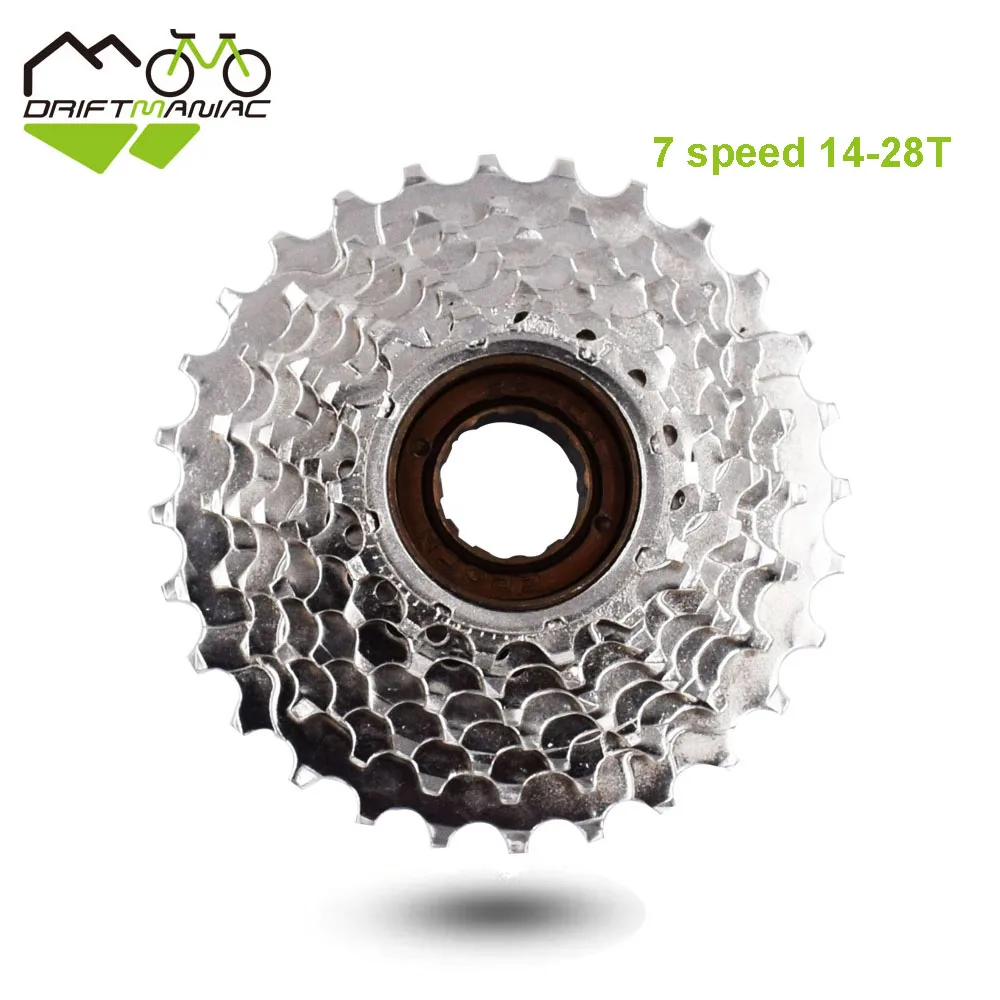 Sepeda 7 Kecepatan Freewheel 14-28T 14-32T untuk E-Sepeda