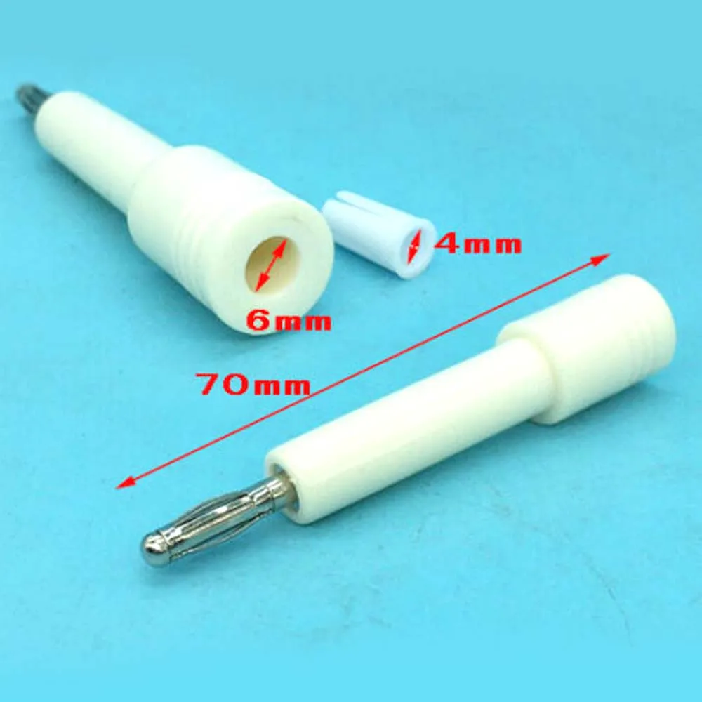 Imagem -04 - Conjuntos Múltiplos Tipos de Ligação Branca Oost 15kv Alta Tensão Prova Teste Resistente mm Banana Plug Solda 10