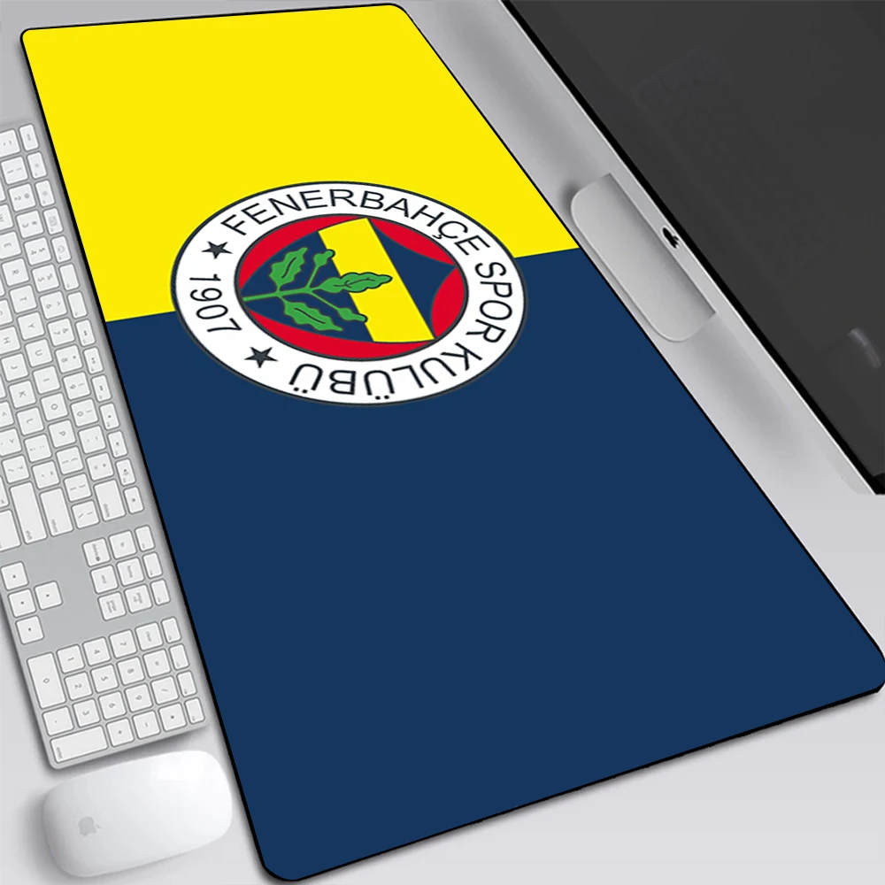 Turkey Fenerbahce SK Large Gaming Mouse Pad Computer Laptop Mousepad Keyboard Pad Desk Mat Gamer Mouse Mat XXL Office Mausepad