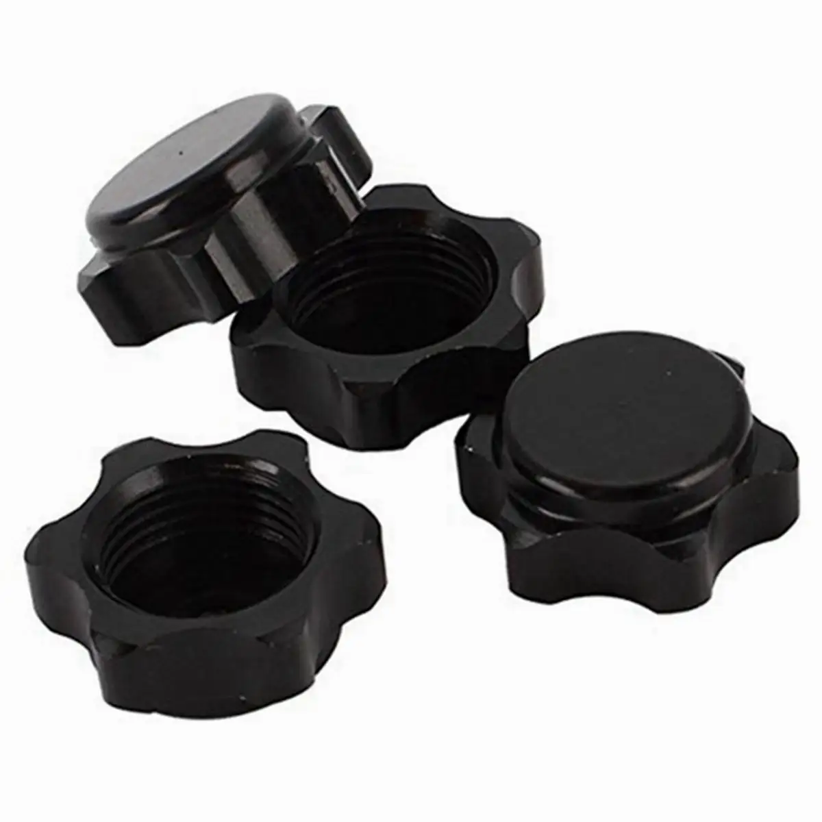 

4x Aluminum Wheel Hub Cover 17mm Hex Nut for RC 1/8 Model Car Upgrade Parts