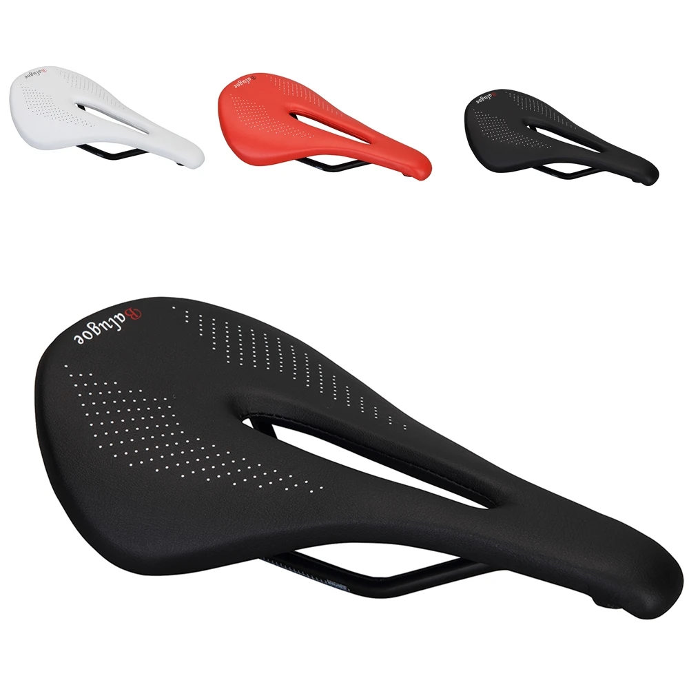 New MTB Bike Saddle Silicone Cushion PU Leather Surface Full Silica Gel Comfortable Bicycle Seat Shockproof Road Bicycle Saddle