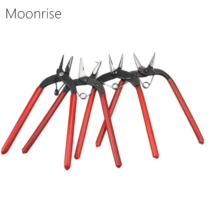 Wire Looping Pliers Long Round Nose and Concave Wire Wraps Looper Pliers Beading Craft DIY Jewelry Tools HK044