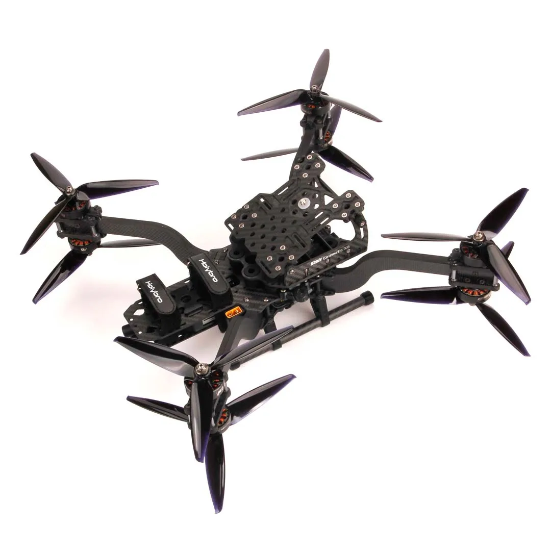 Holybro Kopis Cinematic X8 396mm 7inch Carbon Fiber Frame Kit 8PCS T-motor F90 KV1300 Motor Gemfan 7040 Propeller ARF Combo